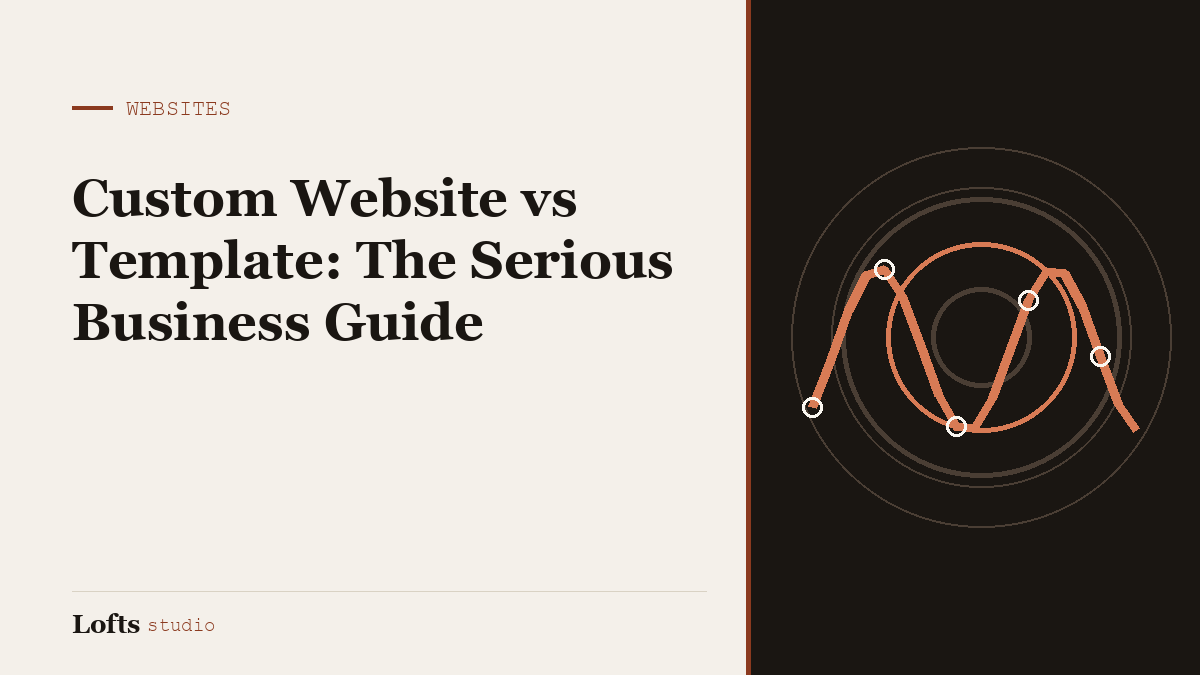 Custom Website vs Template: The Serious Business Guide