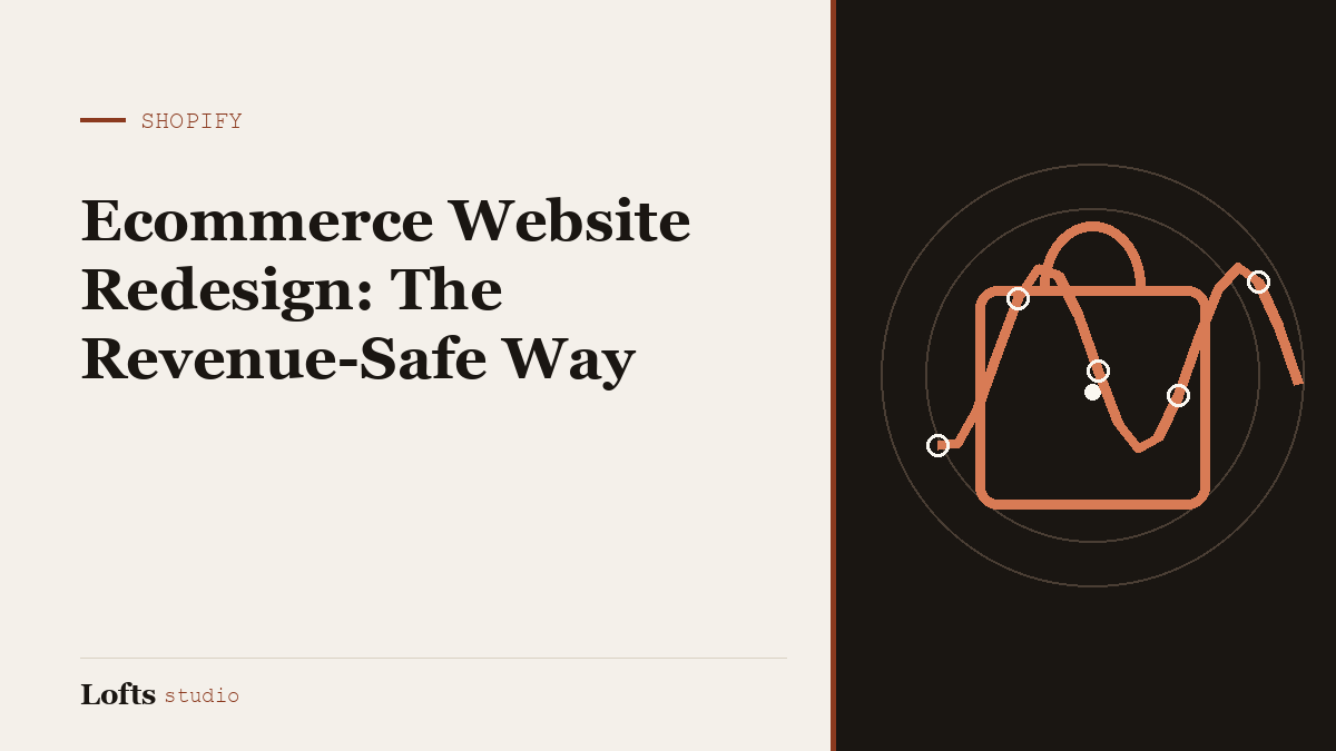 Ecommerce Website Redesign: The Revenue-Safe Way