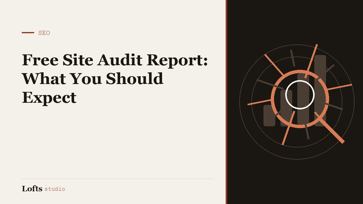 Free Site Audit Report: What You Should Expect
