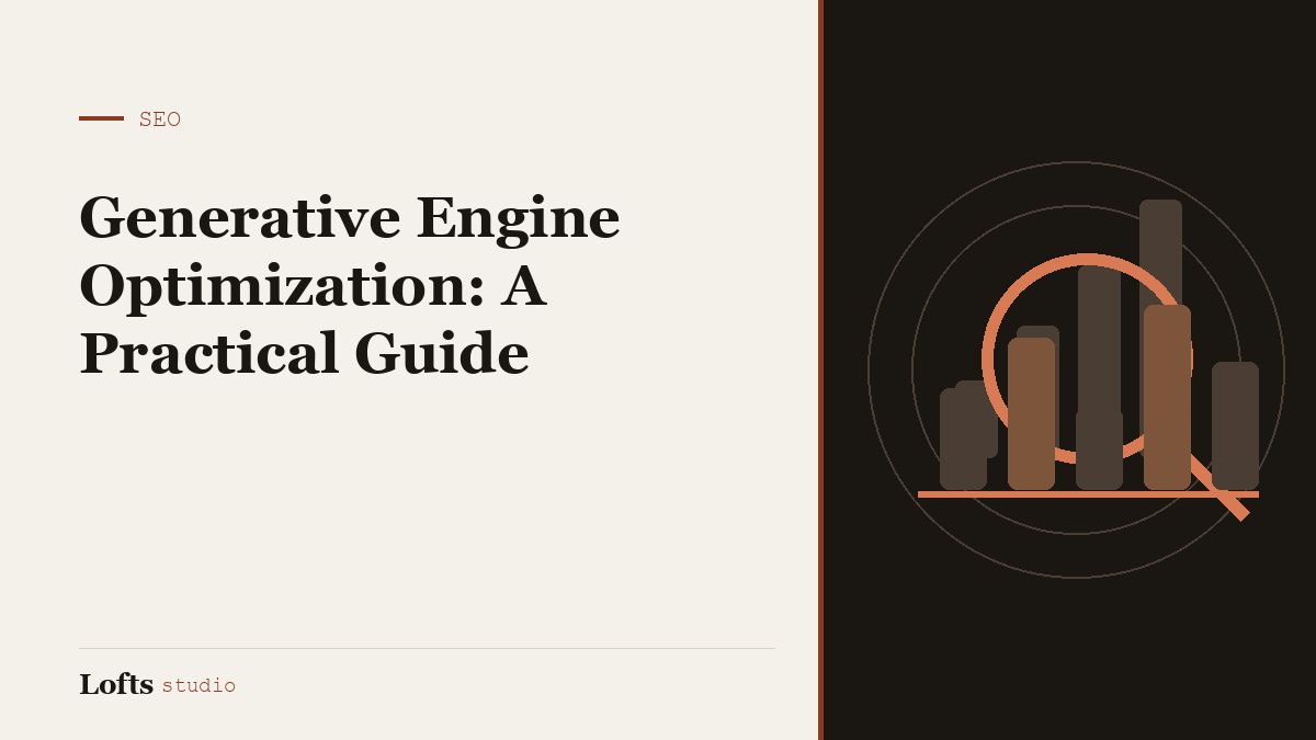 Generative Engine Optimization: A Practical Guide