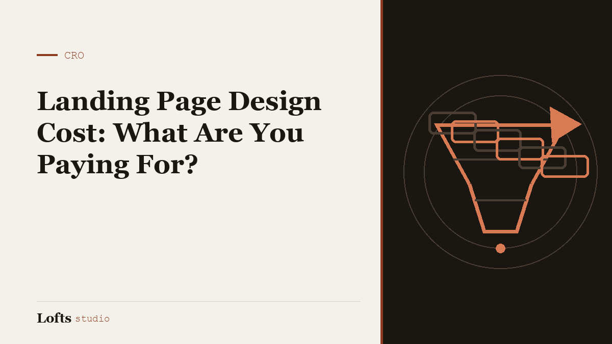 Landing Page Design Cost: What Are You Paying For?