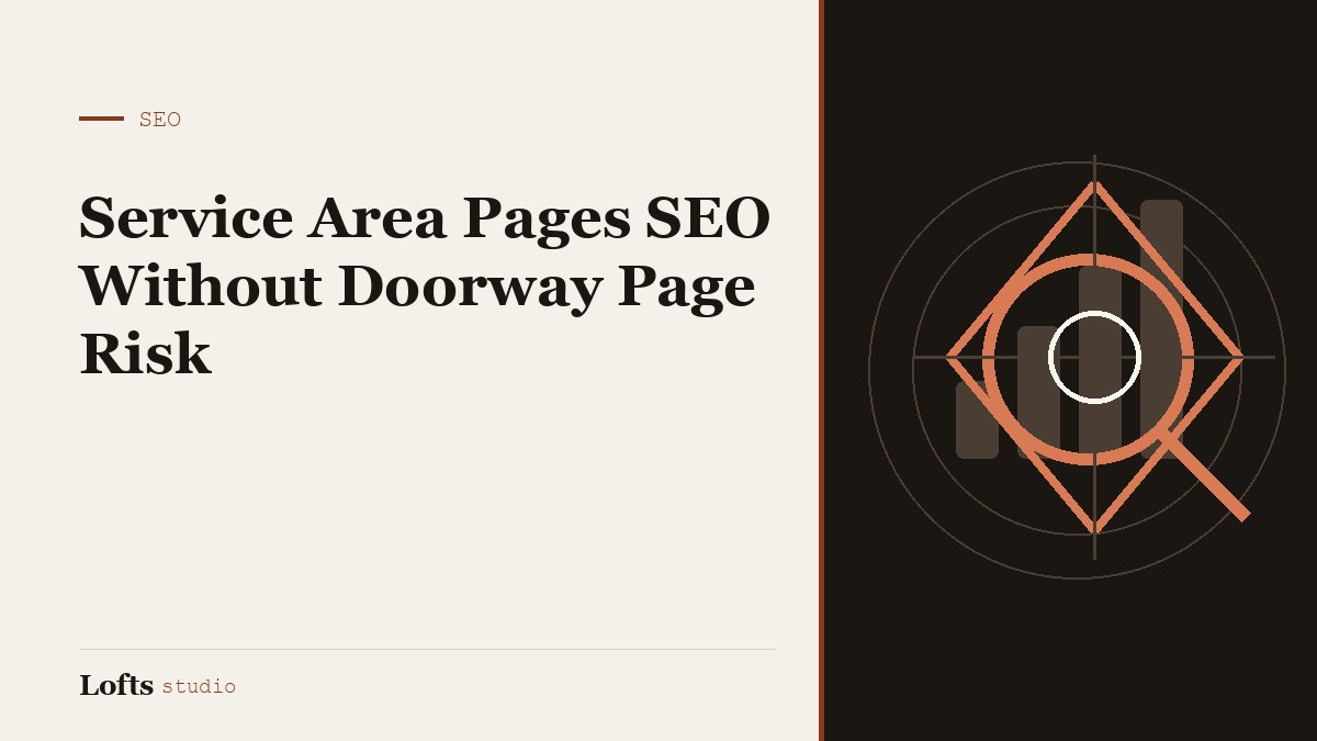 Service Area Pages SEO Without Doorway Page Risk