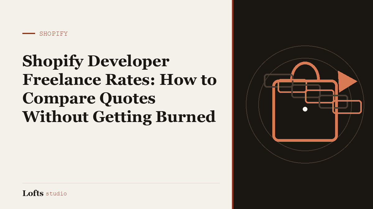 Shopify Developer Freelance Rates: How to Compare Quotes Without Getting Burned