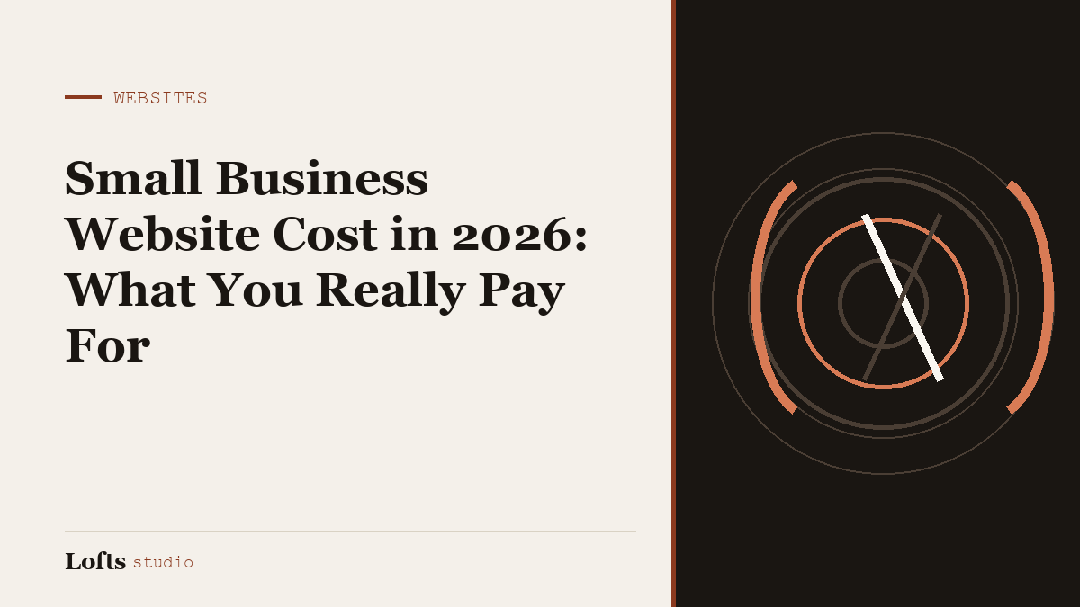 Small Business Website Cost in 2026: What You Really Pay For