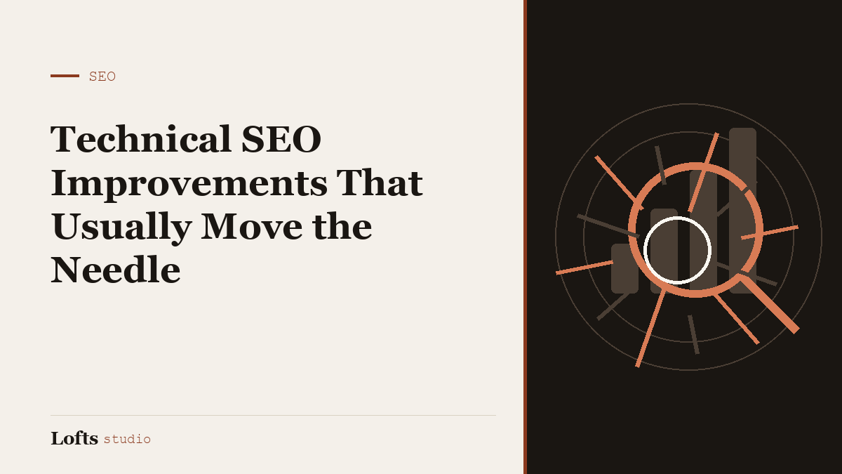 Technical SEO Improvements That Usually Move the Needle