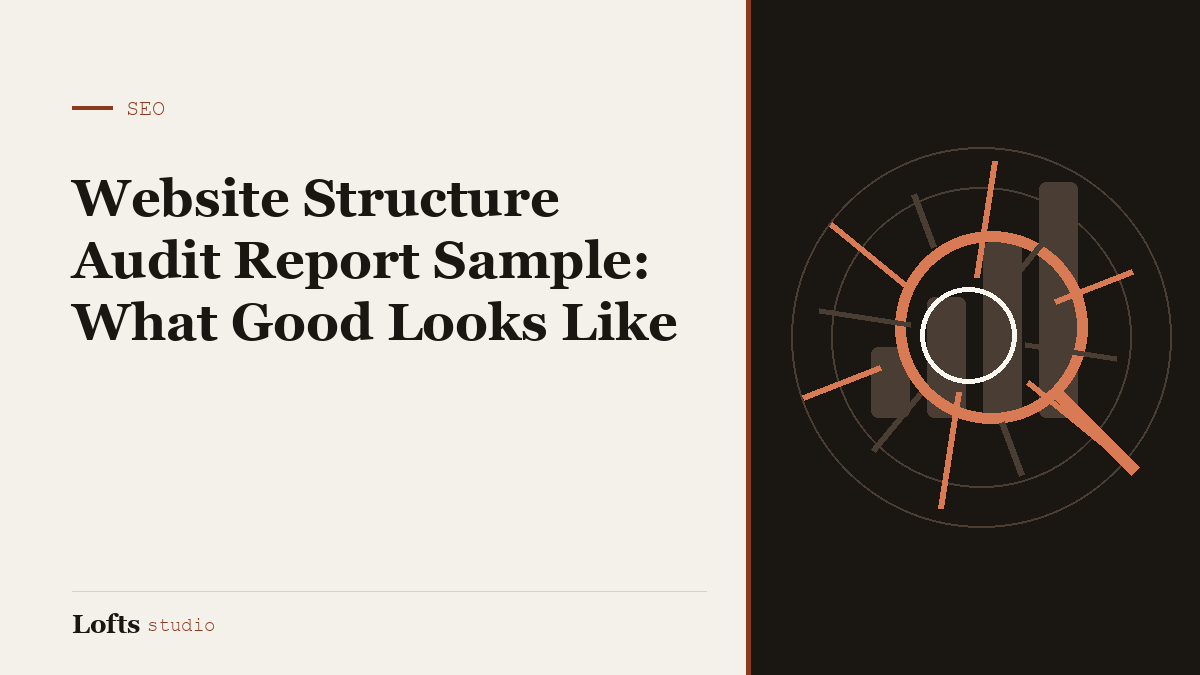 Website Structure Audit Report Sample: What Good Looks Like