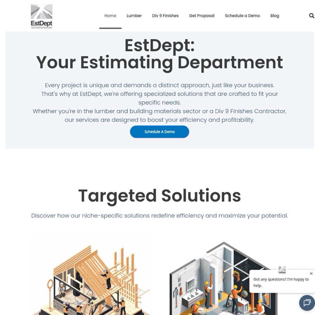 EST Department — WordPress project