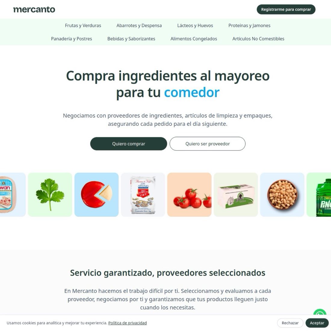 Mercanto — WordPress + WooCommerce project