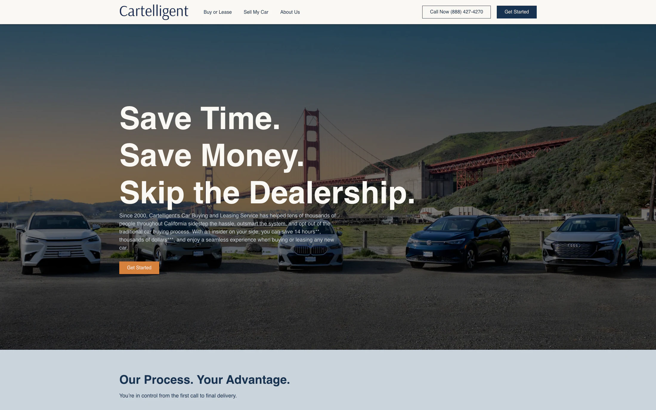 Cartelligent car buying service website