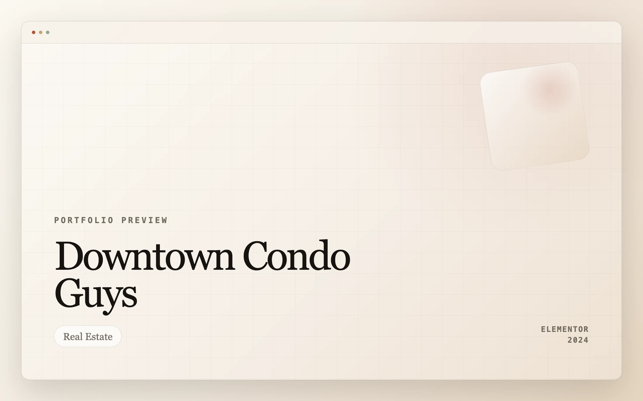 Downtown Condo Guys homepage screenshot — Elementor project by Lofts Studio