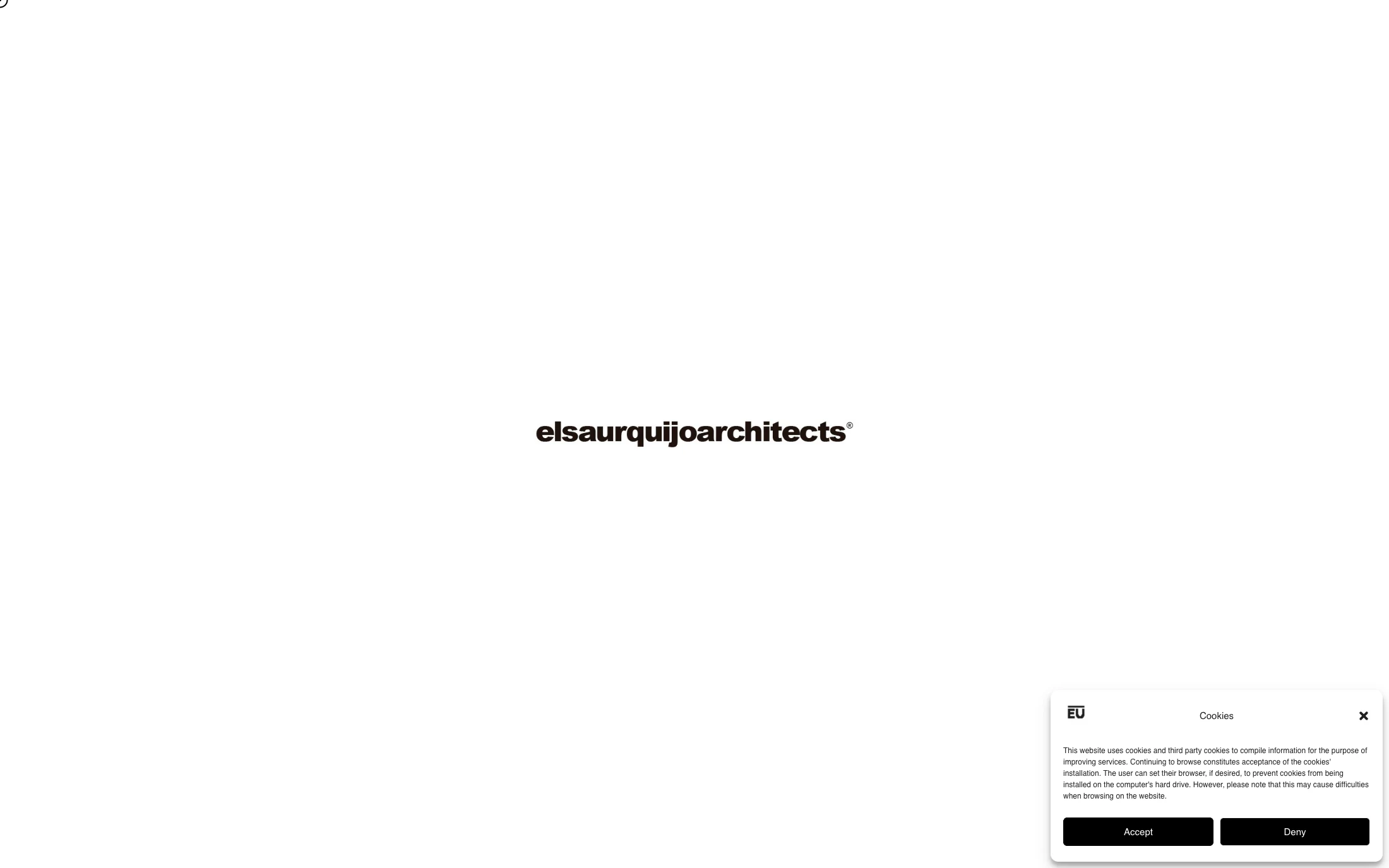 Elsa Urquijo Architects homepage screenshot — WordPress + Elementor project by Lofts Studio