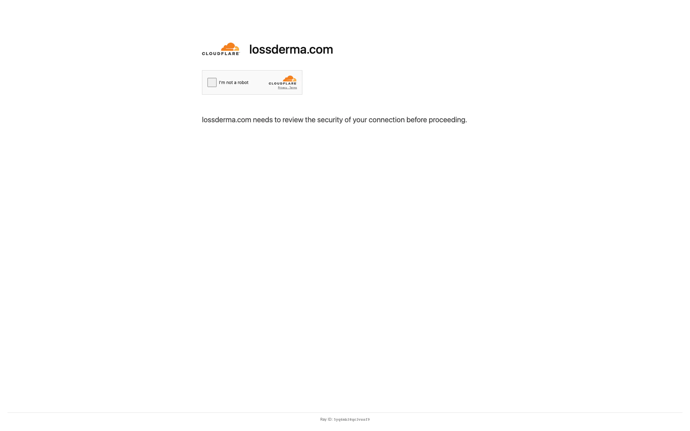 Loss Derma homepage screenshot — WooCommerce project by Lofts Studio