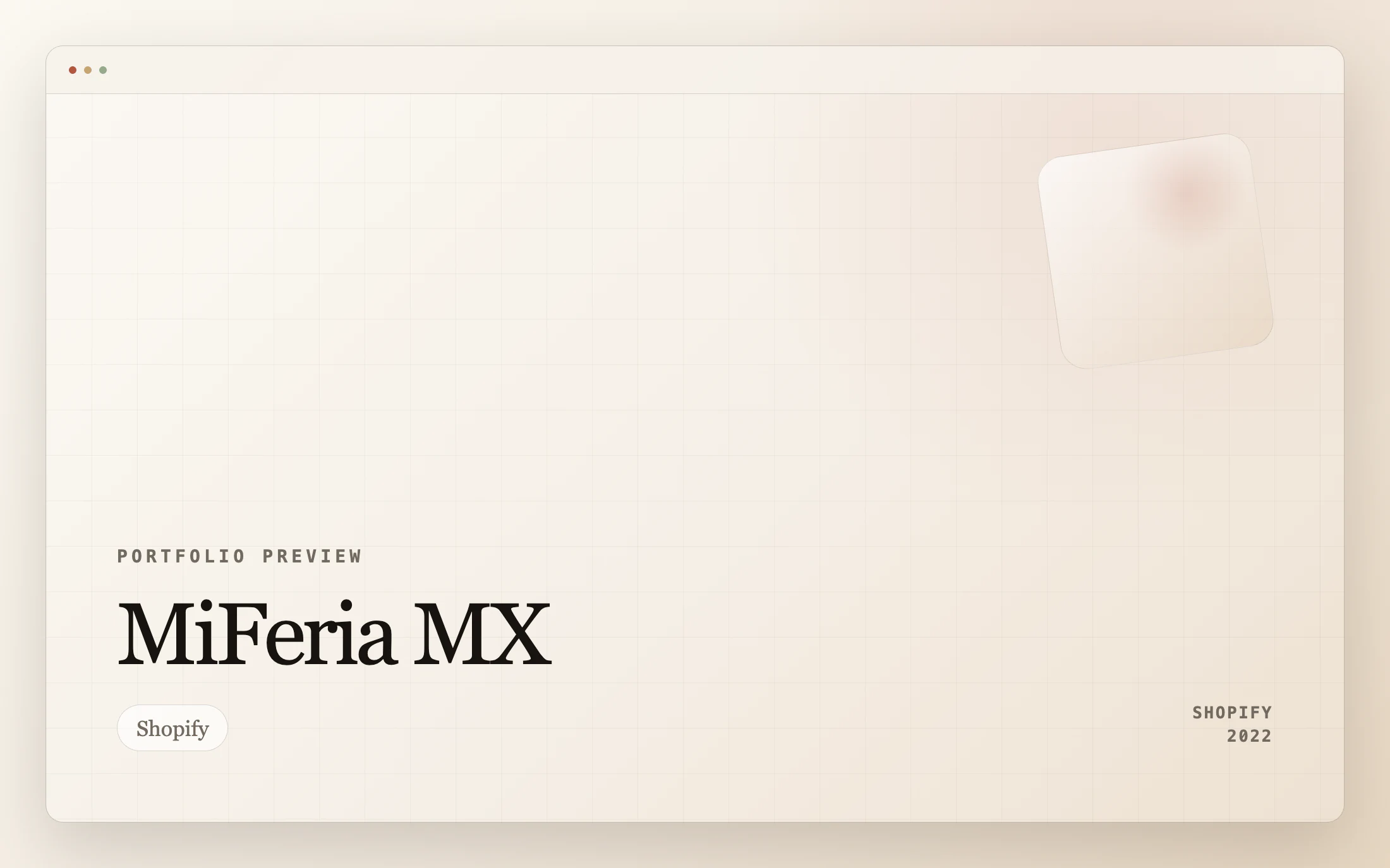 MiFeria MX homepage screenshot — Shopify project by Lofts Studio