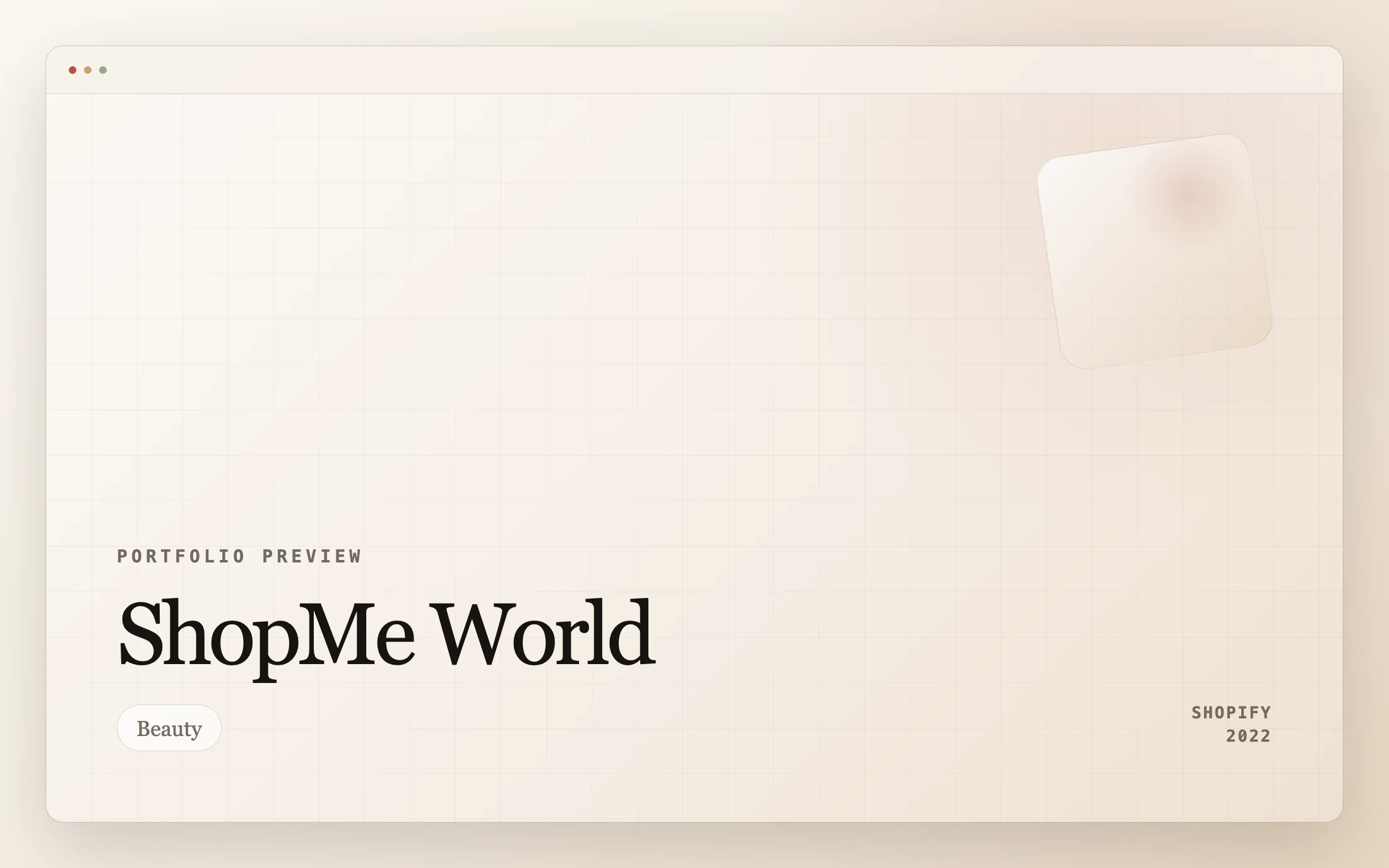 ShopMe World homepage screenshot — Shopify project by Lofts Studio
