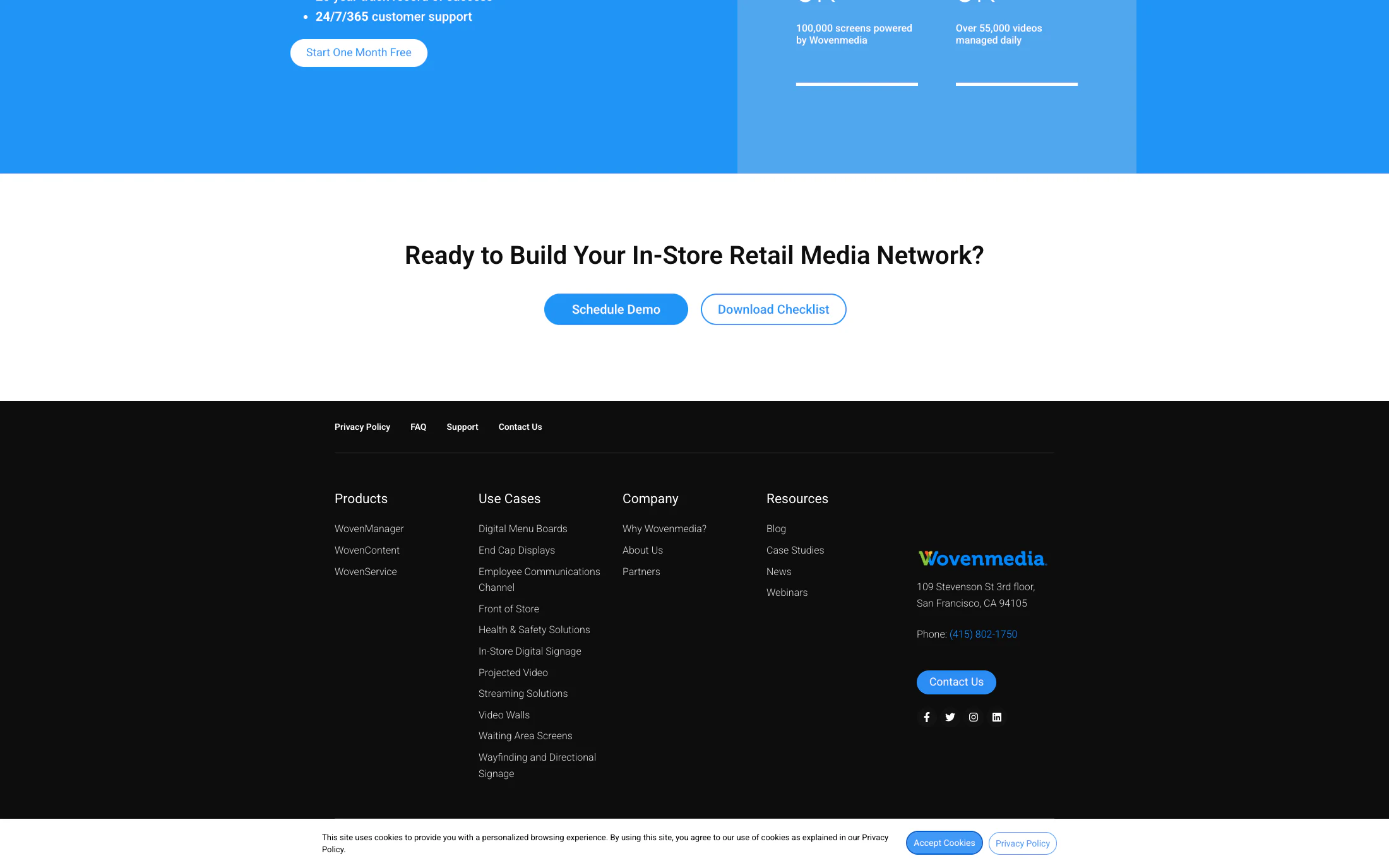 Woven Media UK digital publishing platform — editorial WordPress CMS by Lofts Studio