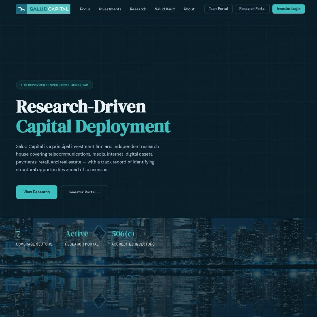 Salud Capital — WordPress project