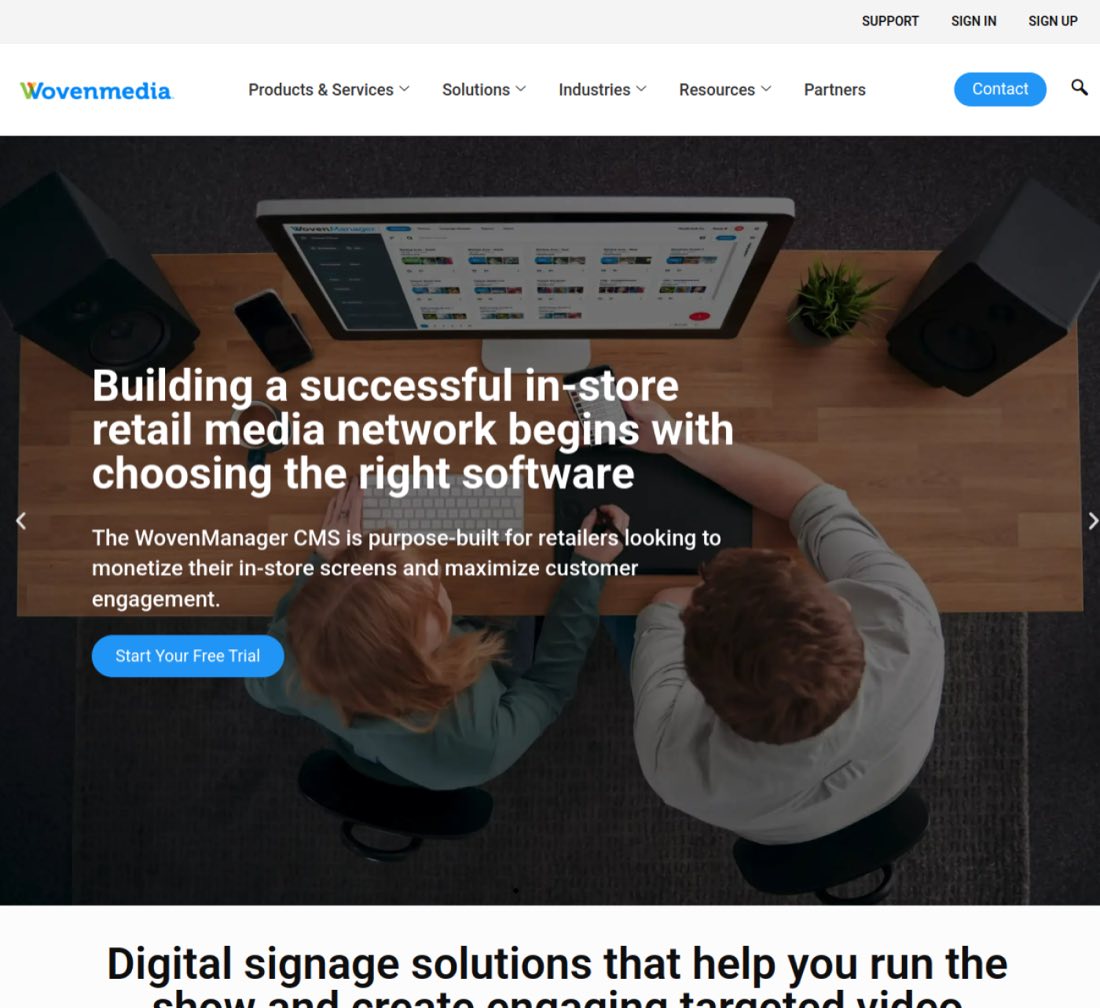 Wovenmedia — WordPress project